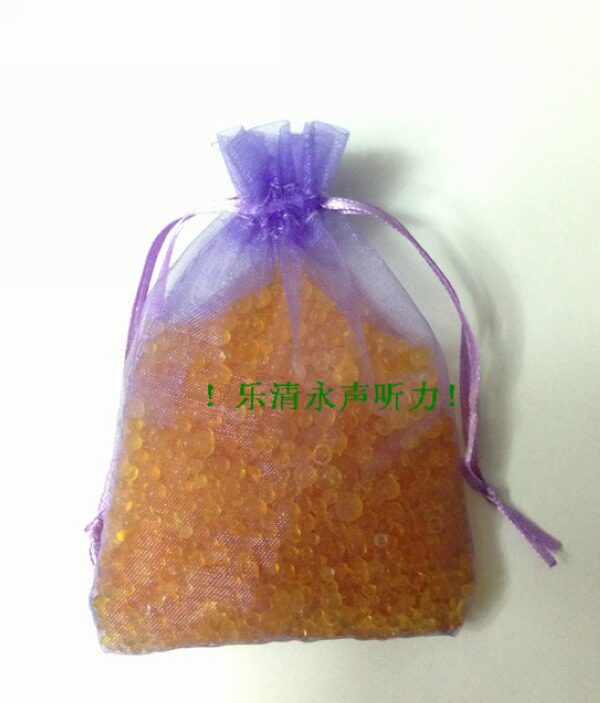 Orange silicone desiccant Hearing aids and other electronic products universal moisture-proof agent can be reused