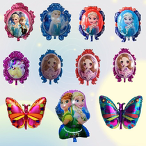 Princess Birthday Party Cartoon Balloon Balloon Decoration Balloon Princess Balloon Series