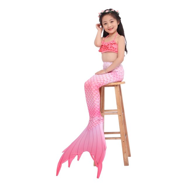 ເດັກນ້ອຍ mermaid swimsuit mermaid tube ເທິງປາຫາງສາວ princess dress costume