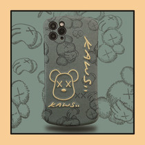 Tide brand joint name violent bear millet 10 youth version mobile phone case K30 Supreme small waist red rice 10x embroidery red rice note8pro soft shell rice 8 all-inclusive silk pattern anti-drop mi9 relief cartoon