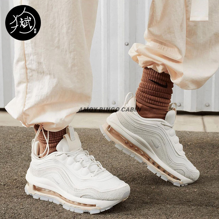 Nike Air Max97 Futura Women's Bullet Air Cushion Thick-Soled Sports and Leisure Running Shoes Fb4496