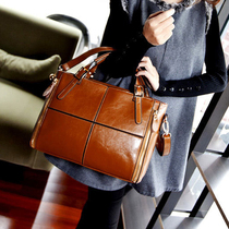 A Gen double original minimalist 2021 new womens bag splicing commuter womens bag large capacity Hand bag