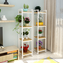 Flower rack Wrought iron multi-story special price indoor living room Floor-to-ceiling green Luobei Ouyang Modern simple corner shelf