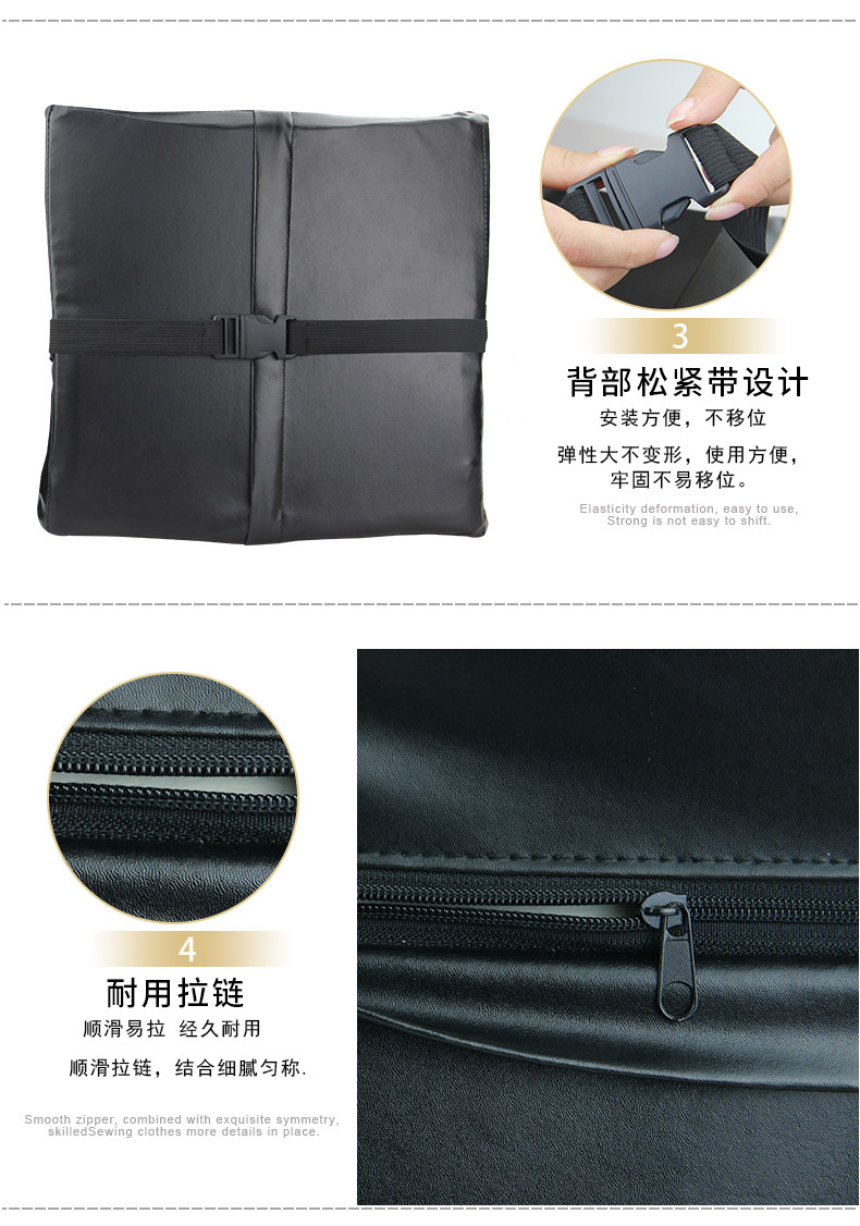 Car Lumbar Support Electric Massage Pillow Car Lumbar Pillow Car Lumbar Cushion Seat Backrest Lumbar Support Waist Support Cushion