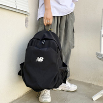 New Balance New Balance backpack mens trendy brand NB school bag High school student female travel bag summer backpack