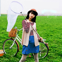 Long telescopic insect net stainless steel copy Net folding insect net folding insect net dragonfly butterfly