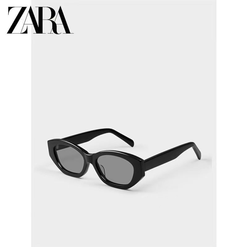 Zara Xin Zhilei's Same Style Cat-Eye Sunglasses for Women, High-End 2026 New Model, Uv Protection, Makes the Face Look Smaller