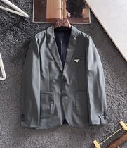 Prada Prada men suit suit 2021 autumn winter New simple business fashion fashion fashion coat