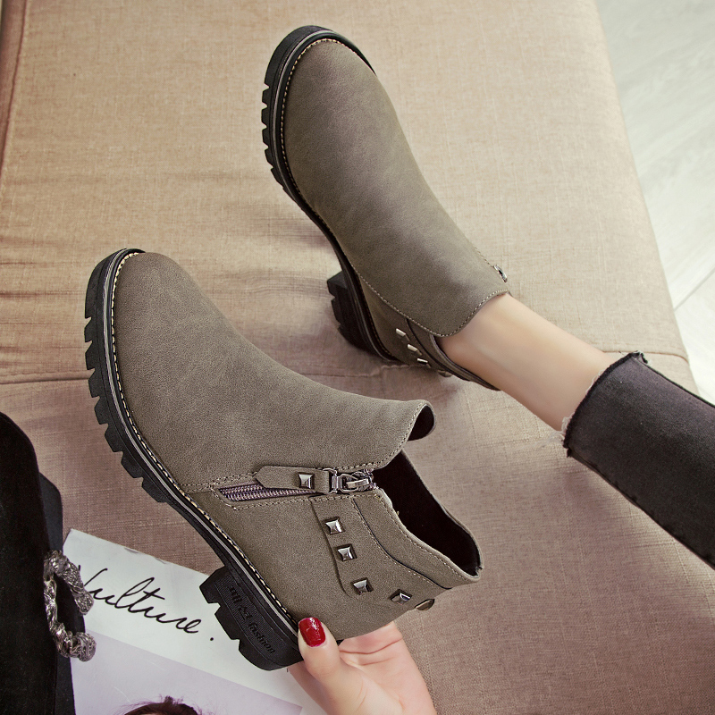 Bottes mi-saison femme en Caoutchouc - Ref 3249403 Image 1