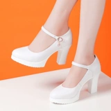 Ципао, водонепроницаемые комфортные туфли на высоком каблуке на платформе