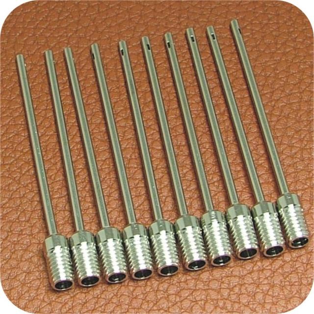 Lengthened air needle inflatable gun inflatable equipment special length 6.5CM 6mm coarse tooth screw mouth 5mm British air needle