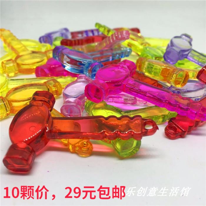 Children's Crystal Hammer Hammer Hanging DIY Handing Home Toys Kindergarten Rewards Gems Band Diy Bears Hand