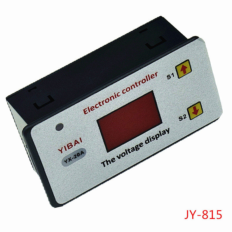Digital-display accumulator lithium battery anti-discharge plus anti-overcharge special controller battery cell protection module 12v-48v