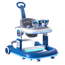 Bouncer walker anti-O-leg anti-rollover baby 6 to 18 months old push-assisted start-up stroller foldable