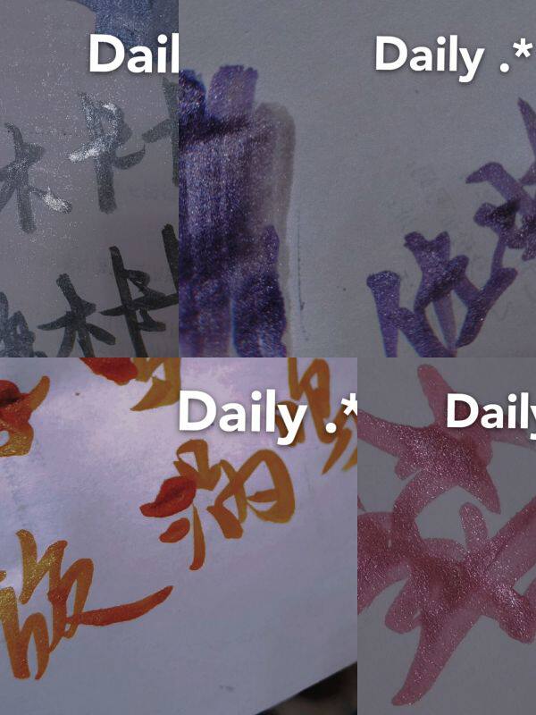 Handmade carbon-free color ink Naruto derivative Kakashi Naruto Sasuke Sakura seventh class literary practice calligraphy