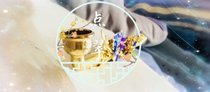 (Soul Tuning) handmade customised point cuisses Smoke Infighting Gorgeous Accessories Hanfu Qipao Pure Bronze Smoke Bucket 