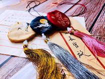 Full 49 embroidered sachet sachet portable sachet mini antique bag amulet lucky bag pendant