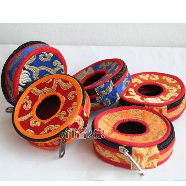 Cymbal cymbal box Tibetan ethnic supplies copper cymbal copper cymbal touch bell Fan tone bell packaging box storage box