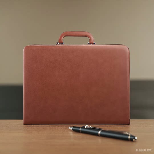 Fischer maletín retro maletín femenino de gama alta maleta de negocios caja de contraseña masculina bolsa de ordenador maleta de archivo