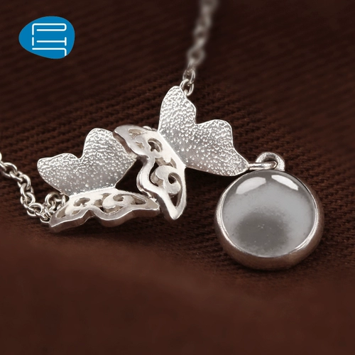 Оригинальная цепочка до ключиц, подвеска из кварца ручной работы, ожерелье на день матери, серебро 925 пробы, подарок на день рождения