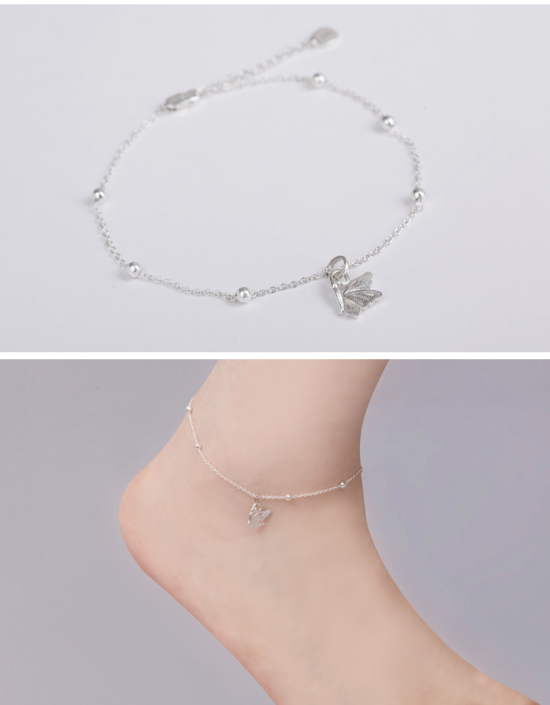 Chaine de cheville Femme PH7     en Argenterie - Ref 3101922 Image 10