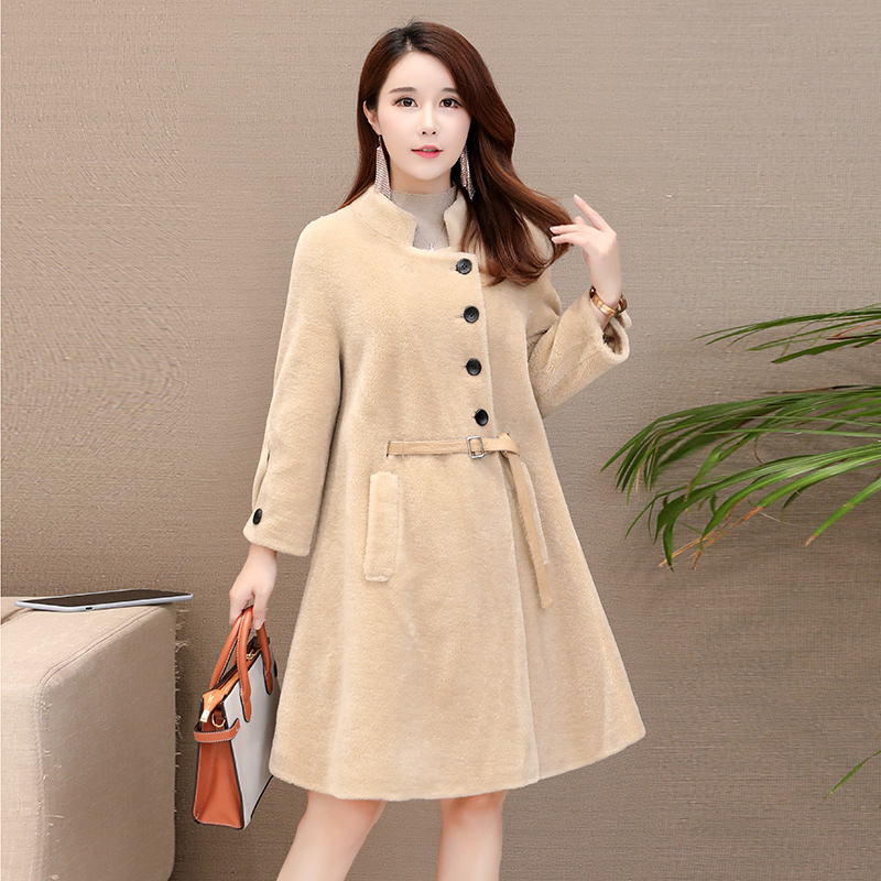 Manteau de fourrure femme TNNG - Ref 3175204 Image 1