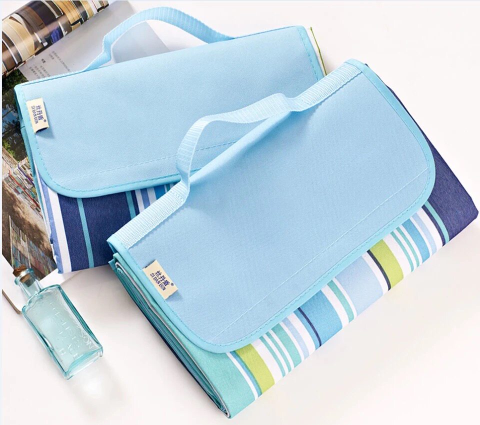 Park lawn floor moisture-proof mat picnic mat mat seat mat travel portable waterproof thickened mat foldable storage