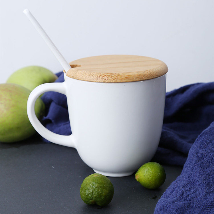 IKEA IKEA creative ceramic mug glass mark cup with lid sub spoon lovers coffee cup breakfast milk cup