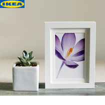 IKEA IKEA solid wood photo frame retro creativity 7 inch 6 inch photo wall wooden picture frame outer frame mounted wall-mounted wall swing table