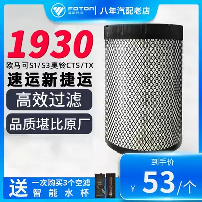 Foton OMA S1 S3 Auling CTS Express Cummins air filter grid 1930 air filter cell