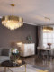 Suction and ceiling light luxury crystal chandelier, post-modern living room lamp, dining room lamp, luxury bedroom entrance hall ceiling lamp