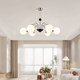 Vintage French-Style Living Room Chandelier Modern Minimalist Dining Room Bedroom Main Light Retro ins Cream Style Lighting Fixtures