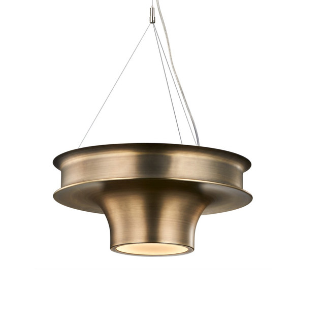 Postmodern Minimalist Rotating Gyro-Shaped Waist Drum Chandelier for Living Room, Dining Room, Villa, Personalized Drum-Shaped Clubhouse, Hotel