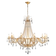 American-Style Crystal Lamp, French Vintage Pearl Chandelier, Mid-Century Villa Living Room, Dining Room, Bedroom, Duplex Main Light Fixture