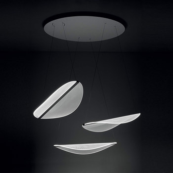 Nordic Designer Dining Room Pendant Light, Post-Modern Minimalist Creative Personality, Stylish Italian Art Blade Design