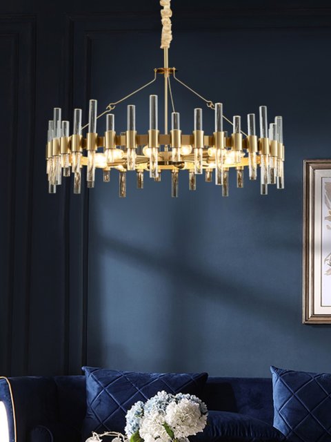 Postmodern Fashionable Light Luxury Chandelier Designer Simple and Elegant Personalized Home New Trendy Living Room Dining Room Lamp