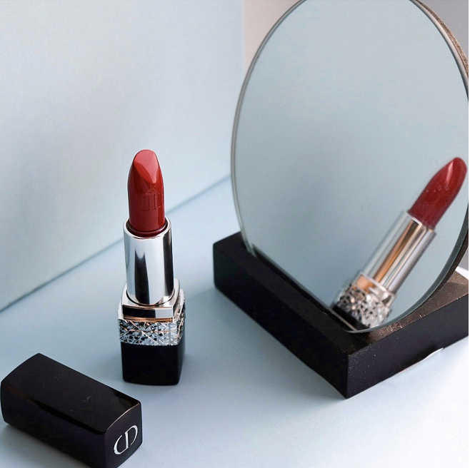 DIOR Dior Blue Star Matte Lipstick Lip Glaze 999 Lipstick 999 772 720 740 Red Tube 888