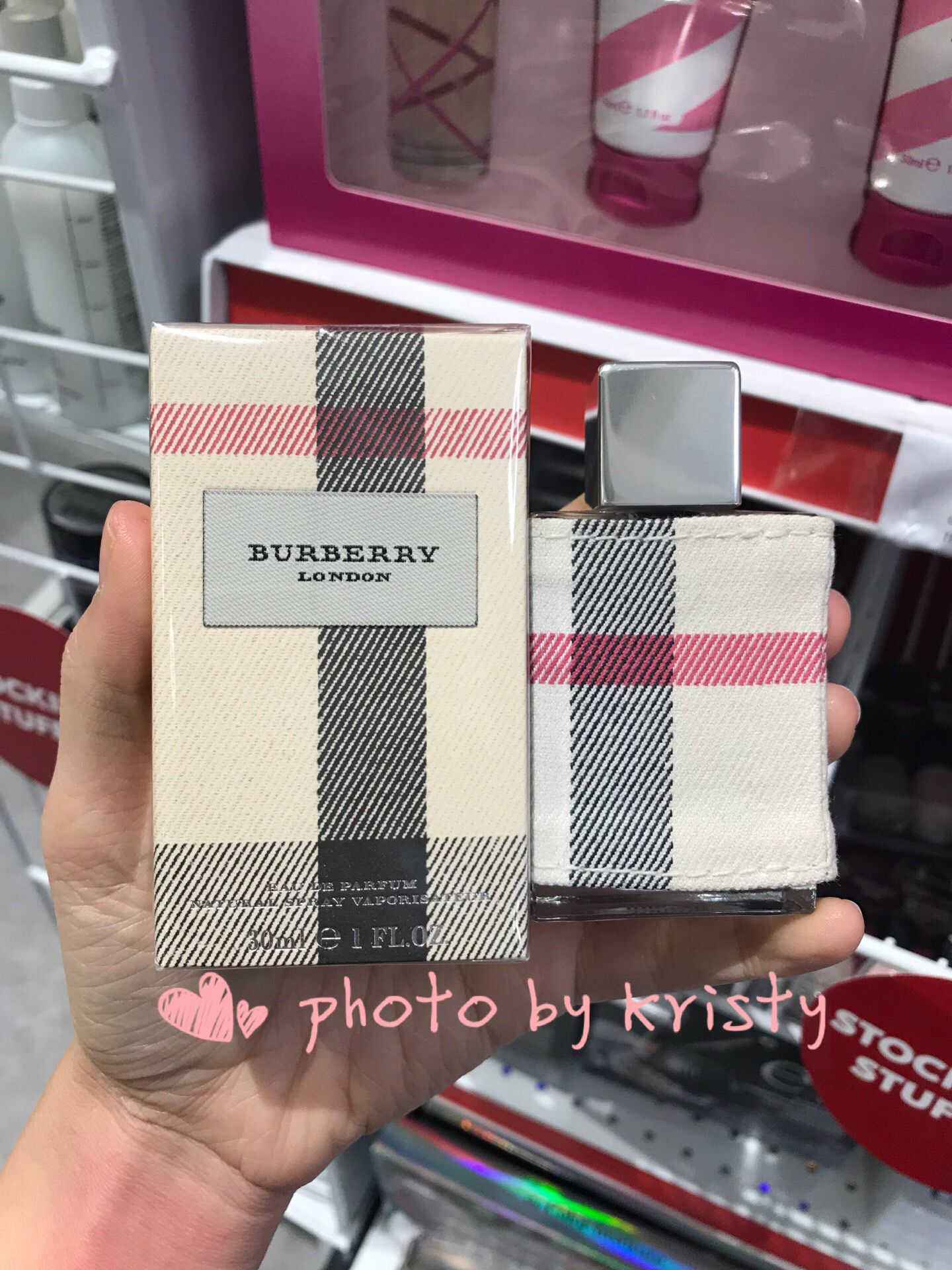 预／定 Burberry巴宝莉London布格英伦风格女士香水30ML