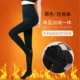 Quần legging nhung của phụ nữ mặc quần lửng nhung mùa thu và mùa đông tất 3d