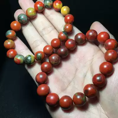Southern Red Agate Pulp Pulp 108 Bezhu Handstring Original Mine Natural Nanhong Guanyin Live Special Shoot Contact Customer Service