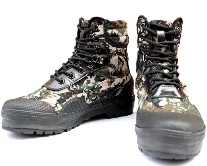 Bottes militaires pour homme - amortissement - Ref 1399803 Image 10