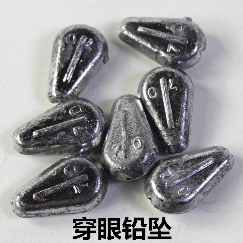 Sea Rod Thong Heart Lead Pendant Hollow Pendant Fishing Lead Pendant Blast Hook Water Strange Silver Carp Throw Pole Far Throw Lead Pendant