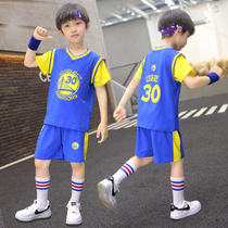 Boy sports suit Short sleeves Summer thin section Pure cotton Boys childrens school uniforms basketball clothes sportswear and childrens clothing