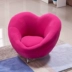 Đơn giản đơn phòng ngủ hiện đại sofa beanbag nhỏ dễ thương cô gái cô gái tình yêu trái tim sofa sofa ban công - Ghế sô pha