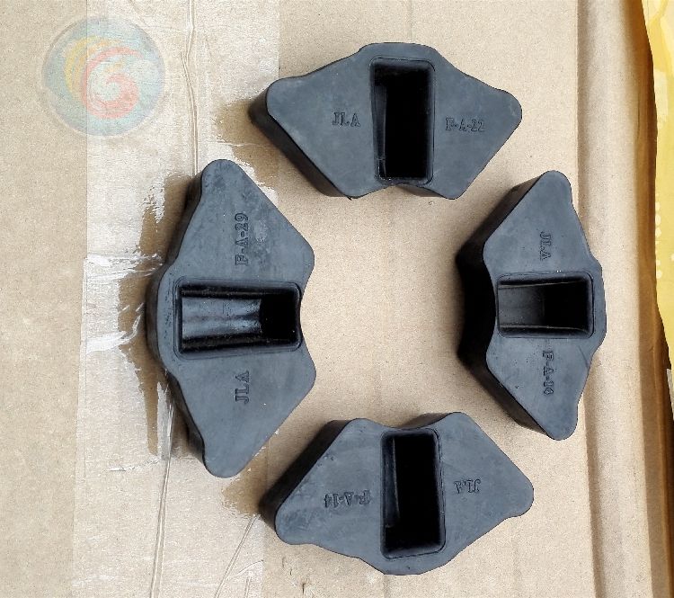 Thích hợp cho khối đệm Sundiro Honda SD125-49 keo đệm cao su đệm Jinfengrui - Xe máy Bumpers