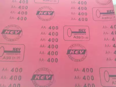 Golden key A39 red sandpaper Mahogany pear wood grinding sandpaper