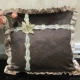Ánh sáng châu Âu phòng khách sang trọng sofa gối đệm hình chữ nhật gối gối thắt lưng đệm đệm eo đệm gối tùy chỉnh - Trở lại đệm / Bolsters gối tựa lưng văn phòng cao su non