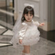 Girls tutu skirt first birthday dress birthday cake dress