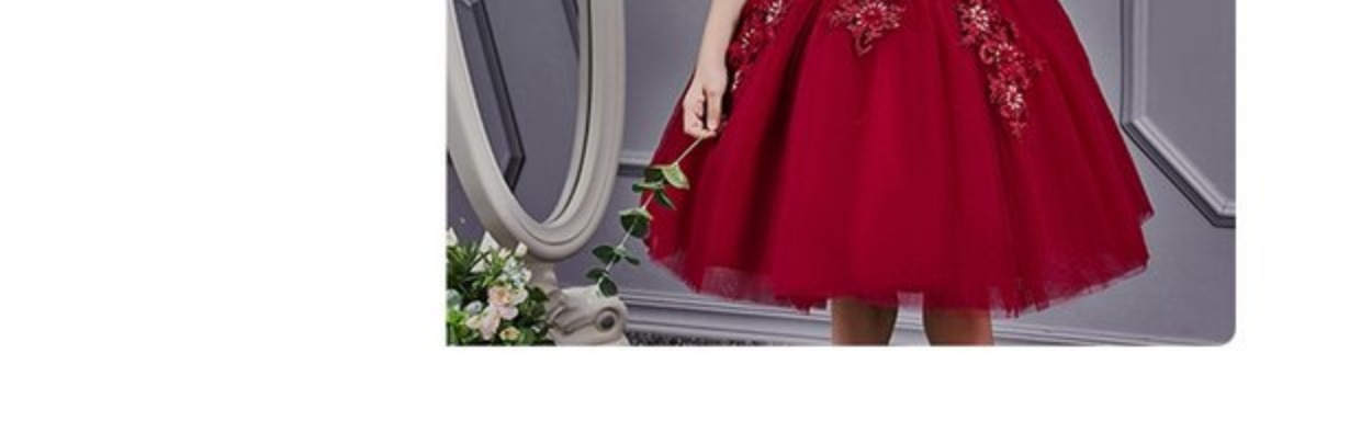 Váy một vai trẻ em váy công chúa cô gái váy hoa cô gái cưới sinh nhật chiếc ghế nhỏ trang phục piano mùa đông váy cho bé gái