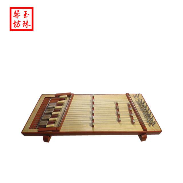 The world's first jade bead 14-key entertainment small dulcimer portable small dulcimer mini dulcimer